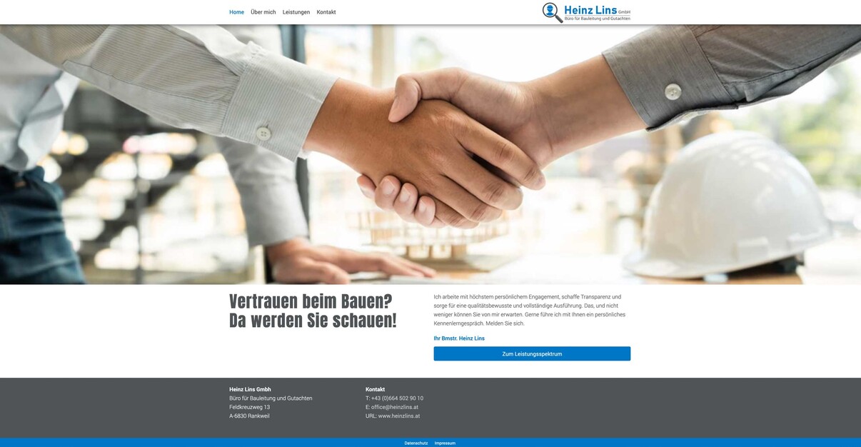 heinz lins by eboxx® webdesign