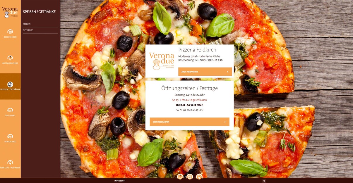 Verona Due Pizzeria Feldkirch